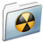 Burnable Folder Graphite Stripe Icon
